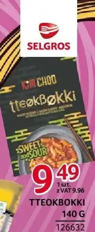 Selgros Tteokbokki 140g Vifon oferta