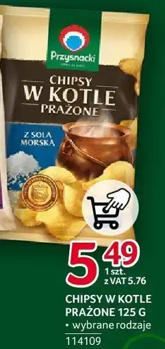 Selgros Chipsy w kotle prażone Przysnacki oferta