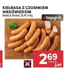 Stokrotka Kiełbasa z czosnkiem niedźwiedzim Madej & Wróbel oferta