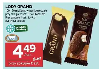 Stokrotka Lody Grand Koral oferta