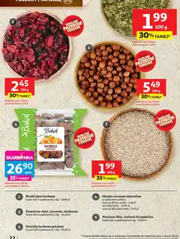 Auchan Orzechy laskowe prażone Auchan oferta