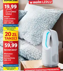 Lidl Livarno pościel z mikrowłókna satynowego oferta