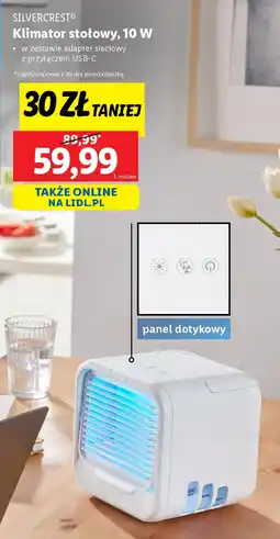 Lidl Silvercrest klimator stołowy oferta