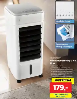 Lidl Silvercrest klimator przenośny 2 w 1 oferta