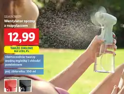 Lidl Silvercrest wentylator ręczny z rozpylaczem oferta