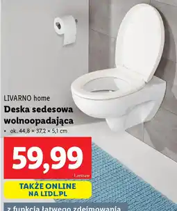 Lidl Livarno home deska sedesowa wolnoopadająca oferta