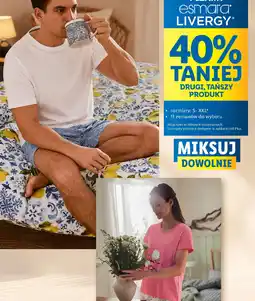 Lidl Wybrane piżamy Esmara, Livergy oferta