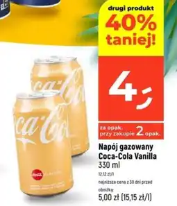 Dealz Napój gazowany Coca-Cola Vanilla oferta