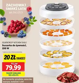Lidl Silvercrest kitchen tools suszarka do żywności oferta