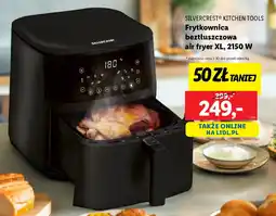 Lidl Silvercrest kitchen tools Frytkownica beztłuszczowa air fryer XL oferta