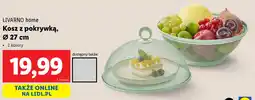 Lidl Livarno home kosz z pokrywką oferta