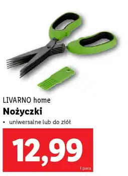 Lidl Livarno home nożyczki oferta