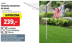 Lidl Vileda suszarka zewnętrzna do ubrań oferta