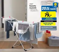 Lidl Vileda suszarka na pranie oferta