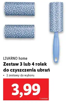 Lidl Livarno home zestaw 3 lub 4 rolek do czyszczenia ubrań oferta