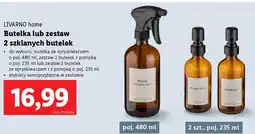 Lidl Livarno home butelka lub zestaw 2 szklanych butelek oferta