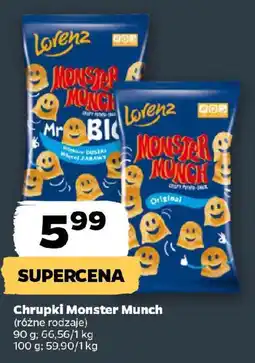 Netto Chrupki Monster Munch Lorenz oferta