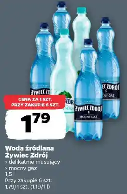 Netto Woda źródlana Żywiec Zdrój oferta