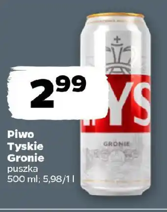 Netto Piwo Tyskie Gronie oferta