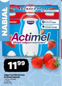 Netto Jogurt probiotyczny Actimel Danone oferta