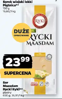 Netto Ser maasdam rycki Ryki oferta