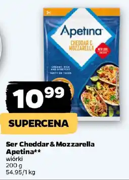 Netto Ser Cheddar & Mozzarella Apetina oferta