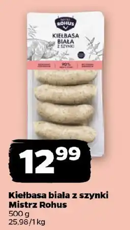 Netto Kiełbasa biała z szynki Mistrz Rohus oferta