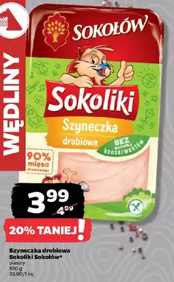 Netto Szyneczka drobiowa Sokoliki Sokołów oferta