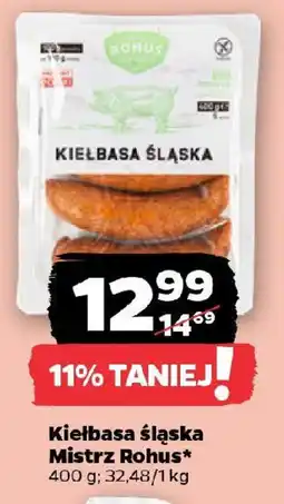 Netto Kiełbasa śląska Mistrz Rohus oferta