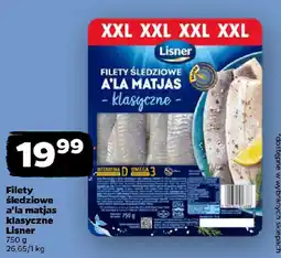 Netto Filety śledziowe a'la matjas klasyczne Lisner oferta