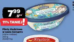 Netto Filety śledziowe w sosie Corsarro oferta