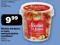Netto Śledzie od Serca w sosie meksykańskim Contimax oferta