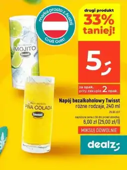Dealz Napój bezalkoholowy Twisst oferta