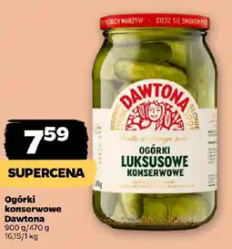 Netto Ogórki konserwowe Dawtona oferta