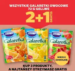 Netto Wszystkie galaretki owocowe 72 g Gellwe oferta