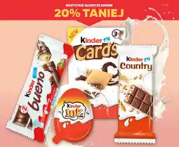 Netto Wszystkie słodycze Kinder oferta