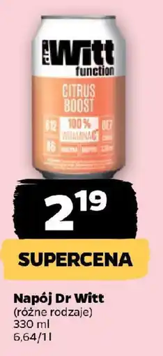 Netto Napój Dr Witt oferta