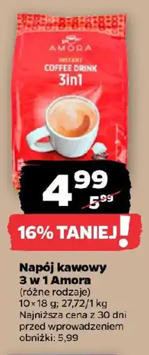 Netto Napój kawowy 3 w 1 Amora oferta