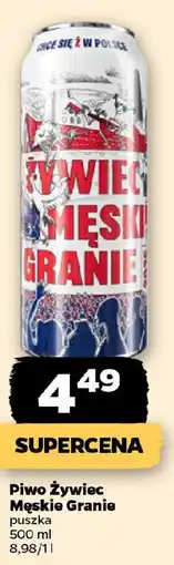 Netto Piwo Żywiec Męskie Granie oferta