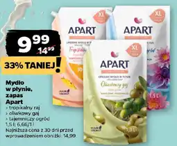 Netto Mydło w płynie, zapas Apart oferta