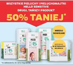 Netto Wszystkie pieluchy i pieluchomajtki Hello Sensitive oferta