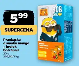 Netto Przekąska o smaku mango + brelok Bob Snail oferta
