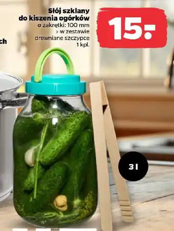 Netto Słój szklany do kiszenia ogórków oferta