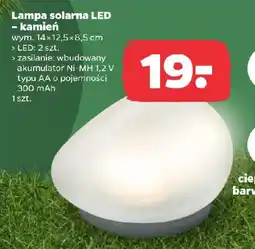 Netto Lampa solarna LED - kamień oferta