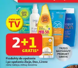 Auchan Mleczko utrwalające opaleniznę Ziaja Sopot Sun oferta