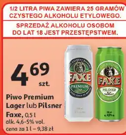 Auchan Piwo Faxe Pilsner oferta