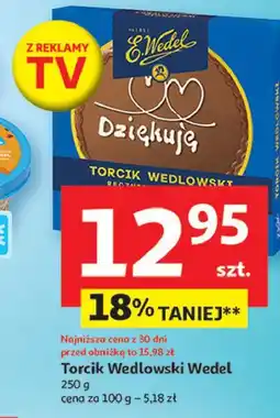 Auchan Torcik waflowy E. Wedel Wedlowski oferta