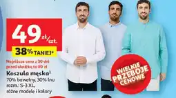 Auchan Koszula męska s-3xl oferta