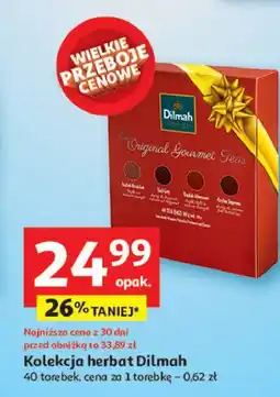 Auchan Zestaw herbat the original gourmet teas Dilmah oferta