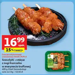 Auchan Szaszłyki z nogi kurczaka w marynacie truflowej Sielski oferta